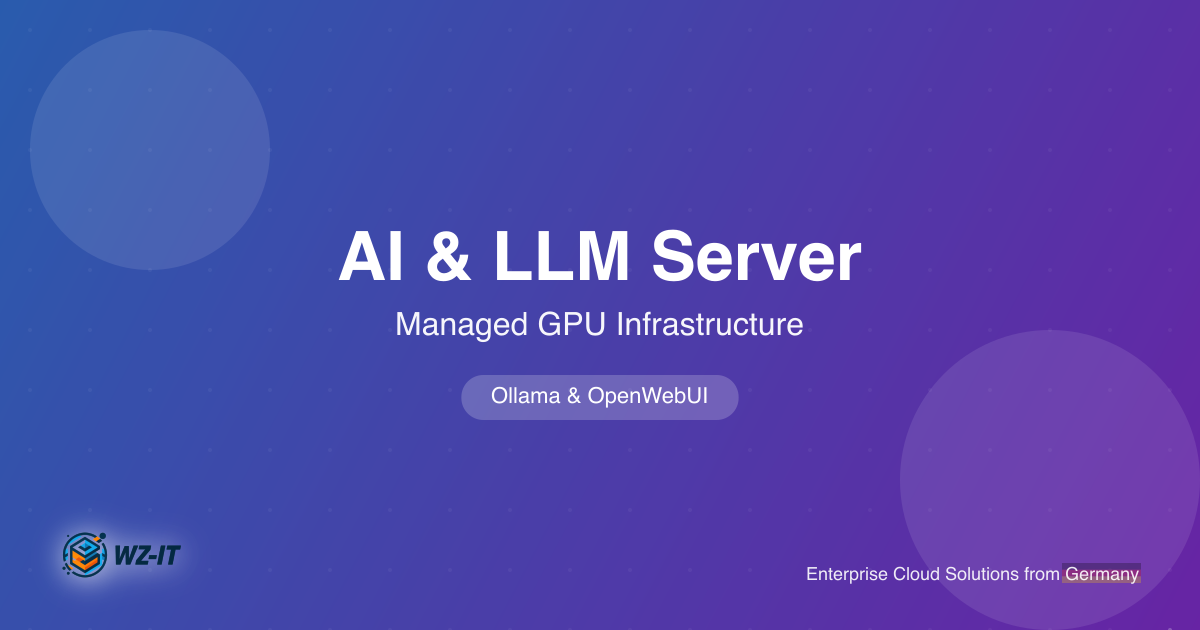 GDPR-Compliant AI Inference with Our GPU Servers