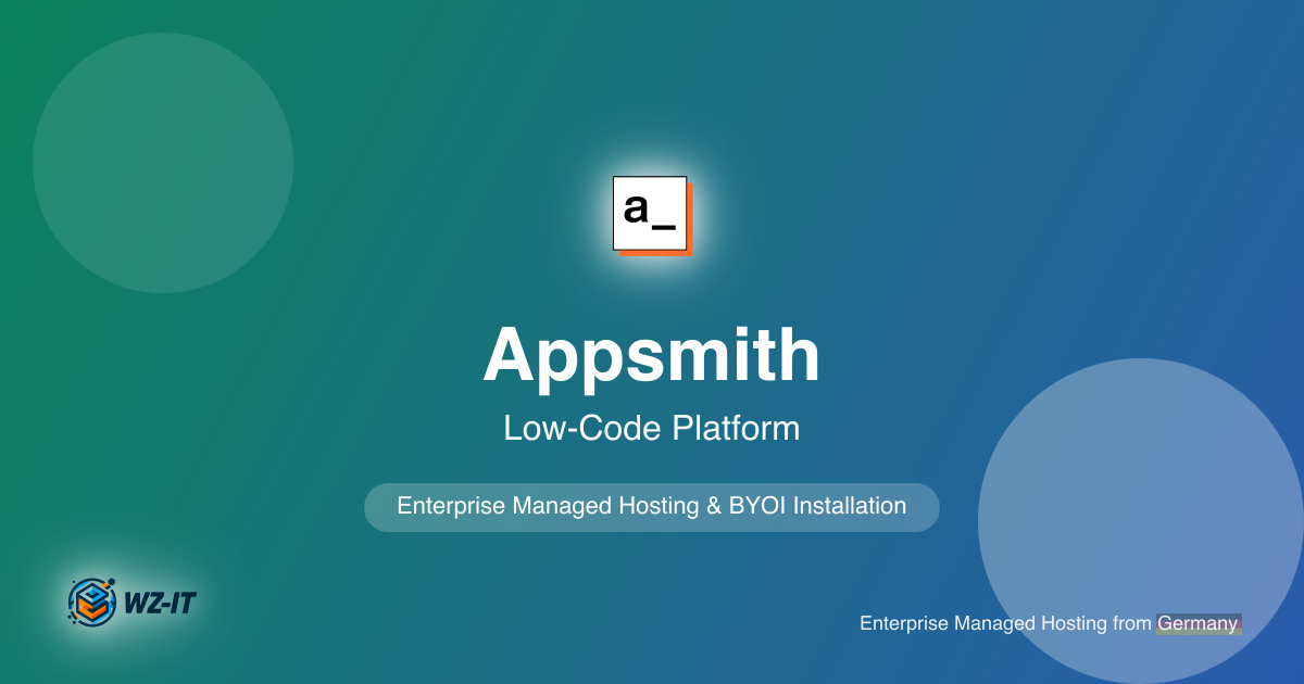Appsmith Managed Hosting, Installation & Development