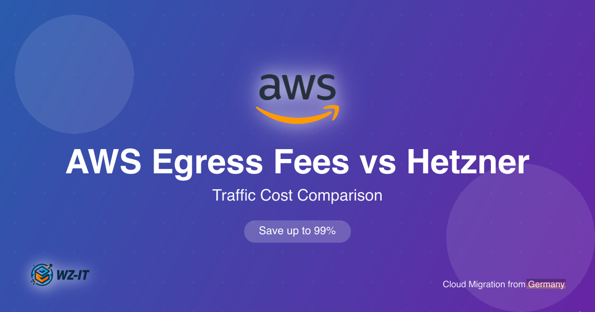 AWS Egress Fees vs Hetzner Traffic Costs: The Complete Comparison