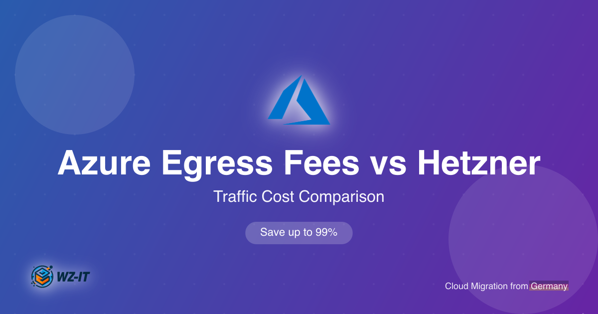 Azure Egress Fees vs Hetzner Traffic Costs: The Complete Comparison