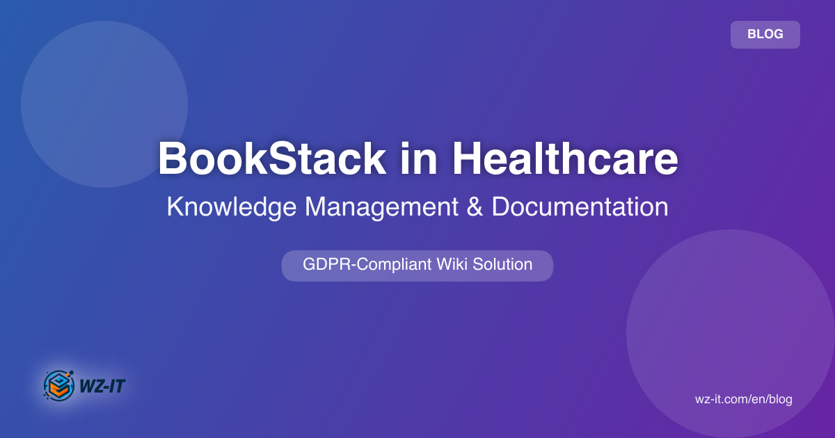 BookStack as a Knowledge Management Platform in Healthcare