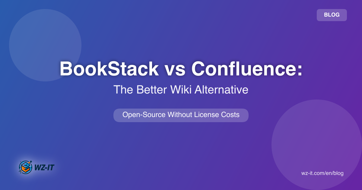 BookStack vs. Confluence - An Open Source Alternative for Companies