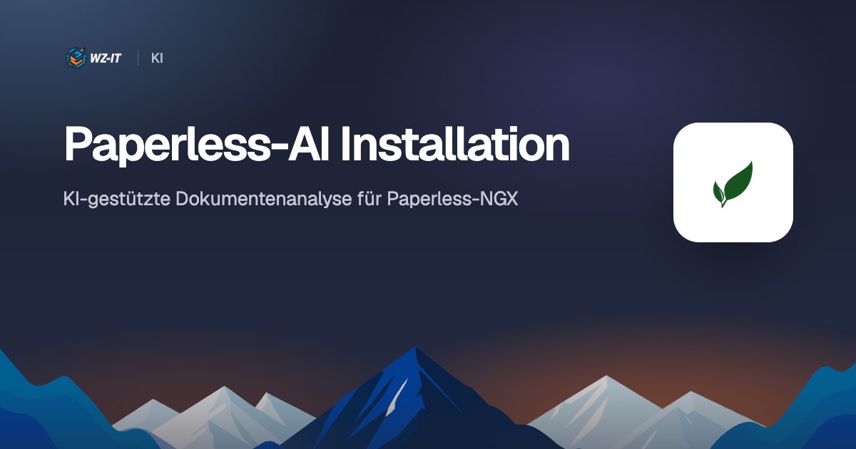 Paperless-AI Installation: KI-gestützte Dokumentenanalyse für Paperless-NGX