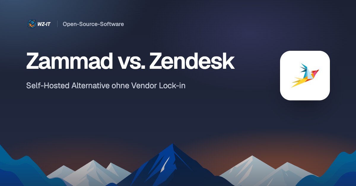 Zammad vs. Zendesk: Self-Hosted Alternative ohne Vendor Lock-in