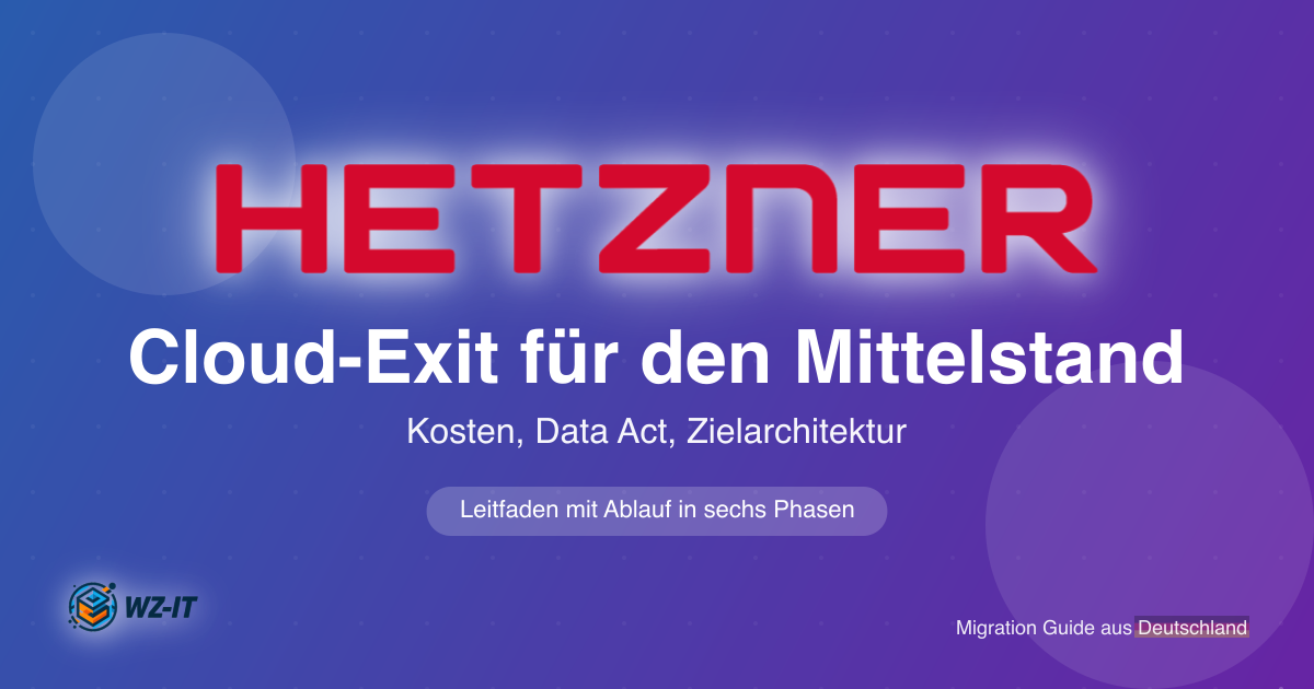 Cloud-Exit für den Mittelstand: Kosten, Abhängigkeiten, Zielarchitektur und Ablauf