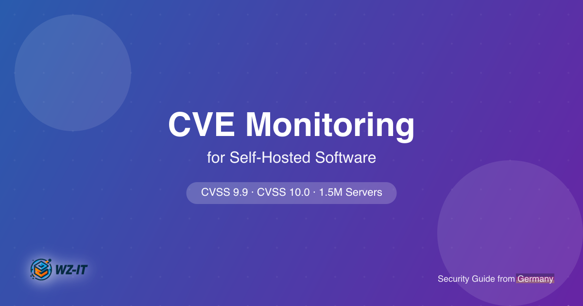CVSS 9.9, CVSS 10.0, 1.5M Servers Affected: Why Enterprises Need CVE Monitoring