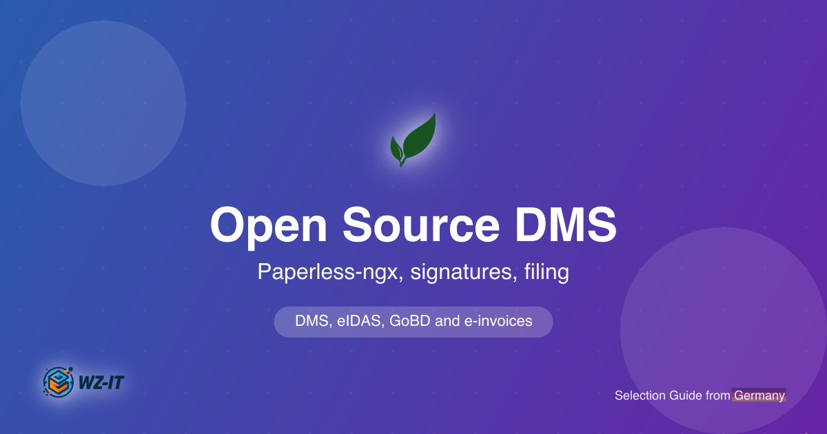 Open Source Document Management: Paperless-NGX, Digital Signatures and Filing for Businesses