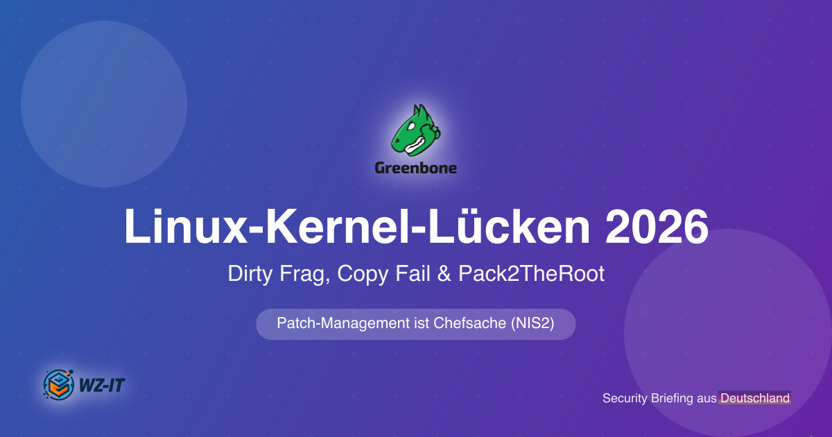 Linux-Kernel-Schwachstellen 2026: Warum Patch-Management jetzt Chefsache ist (Dirty Frag, Copy Fail & Co.)