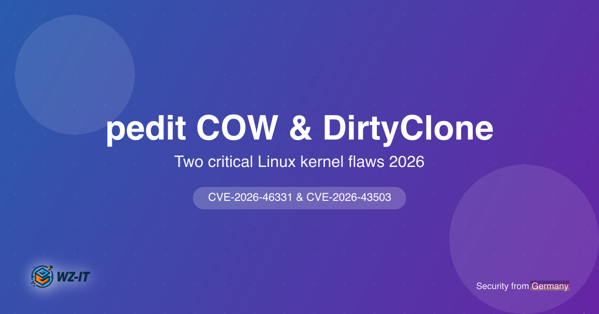 pedit COW & DirtyClone: Two Critical Linux Kernel Flaws in 2026