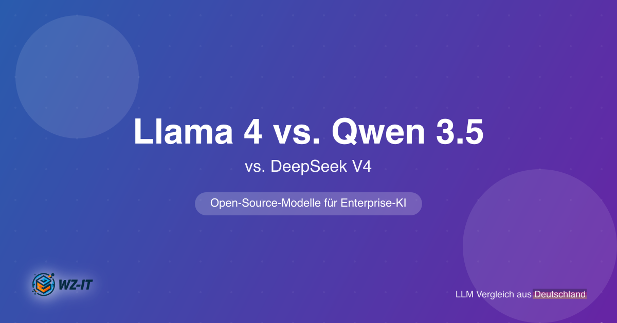 Llama 4 vs. Qwen 3.5 vs. DeepSeek V4: Welches Open-Source-Modell für lokale Enterprise-KI?