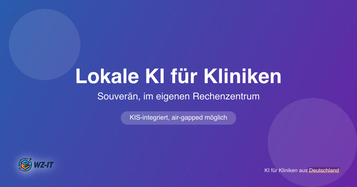 Lokale KI für Kliniken: §203 StGB, KIS-Integration und der RAG-Weg