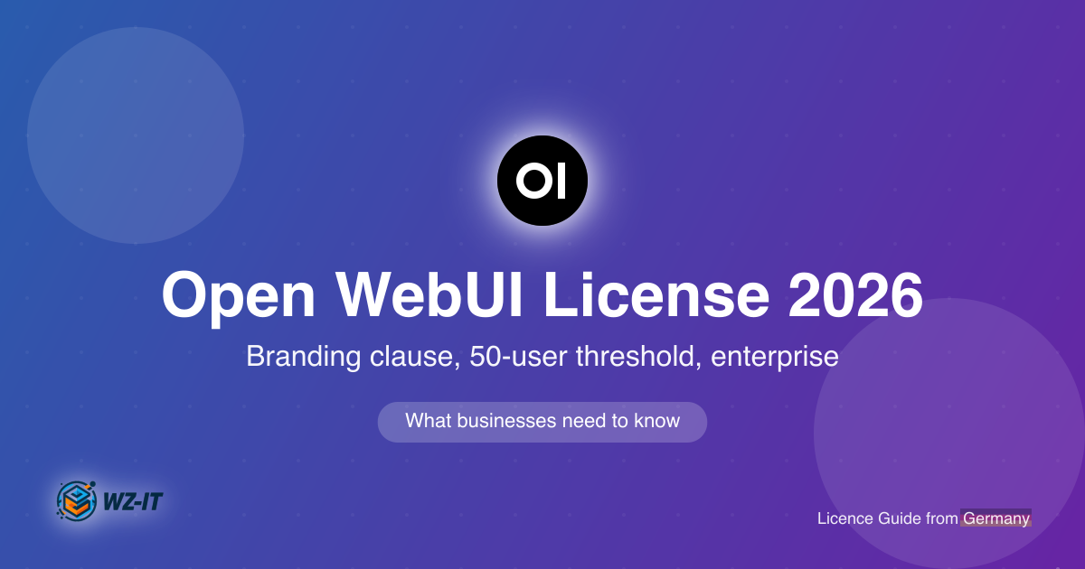 Open WebUI License 2026: What the Branding Clause Means for Businesses