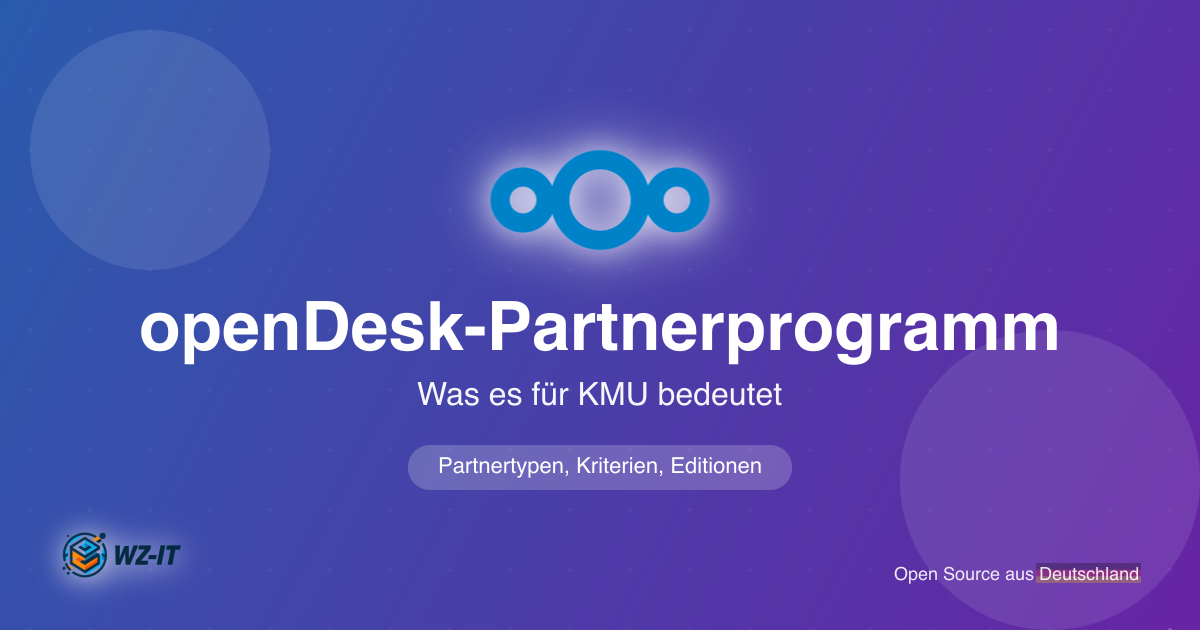 openDesk-Partnerprogramm: was es für KMU bedeutet