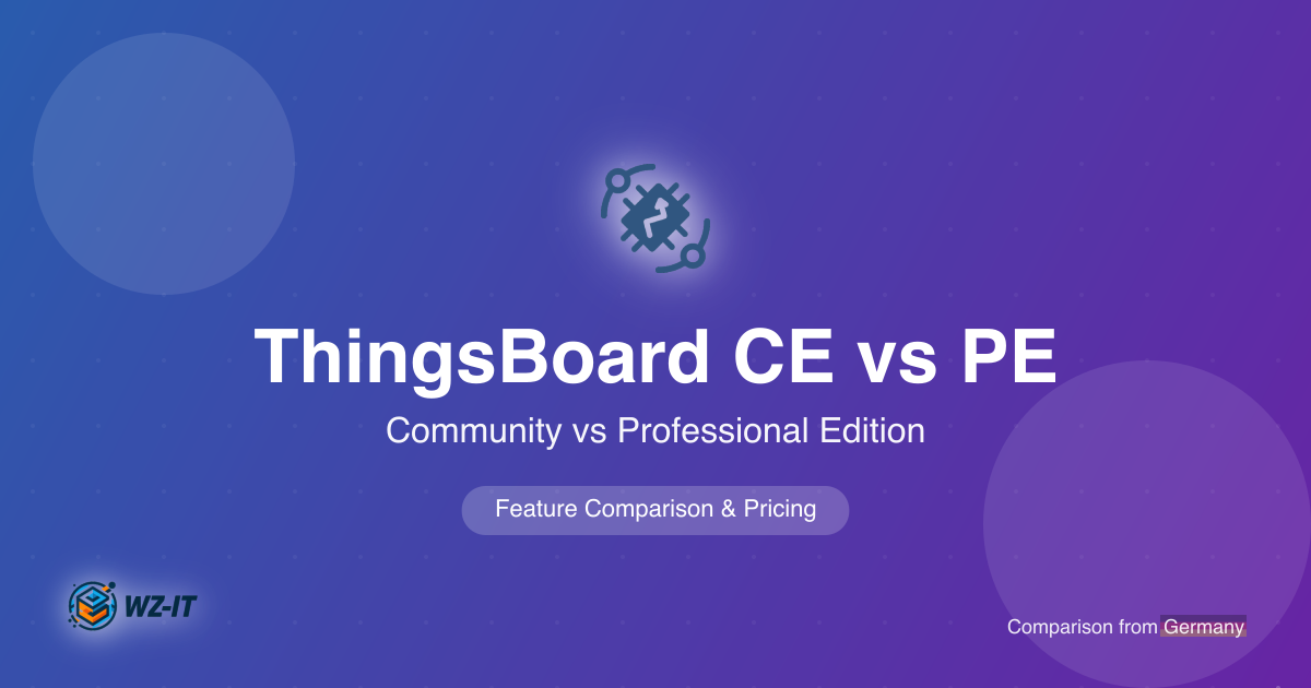 ThingsBoard Community vs Professional Edition: Which Fits Your IoT Project?