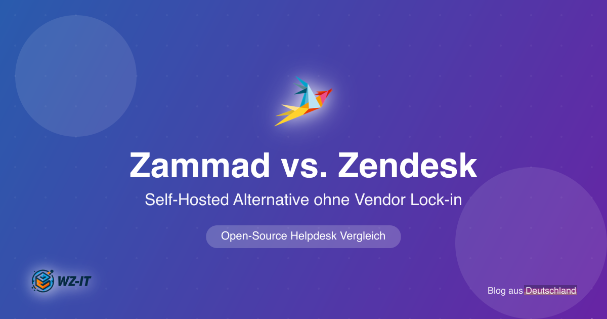 Zammad vs. Zendesk: Self-Hosted Alternative ohne Vendor Lock-in