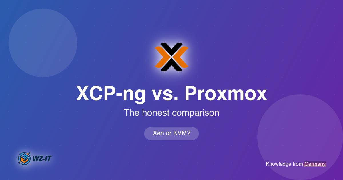 Vgpu Setup XCP-ng vs. Proxmox: The Honest Comparison 2026 | WZ-IT