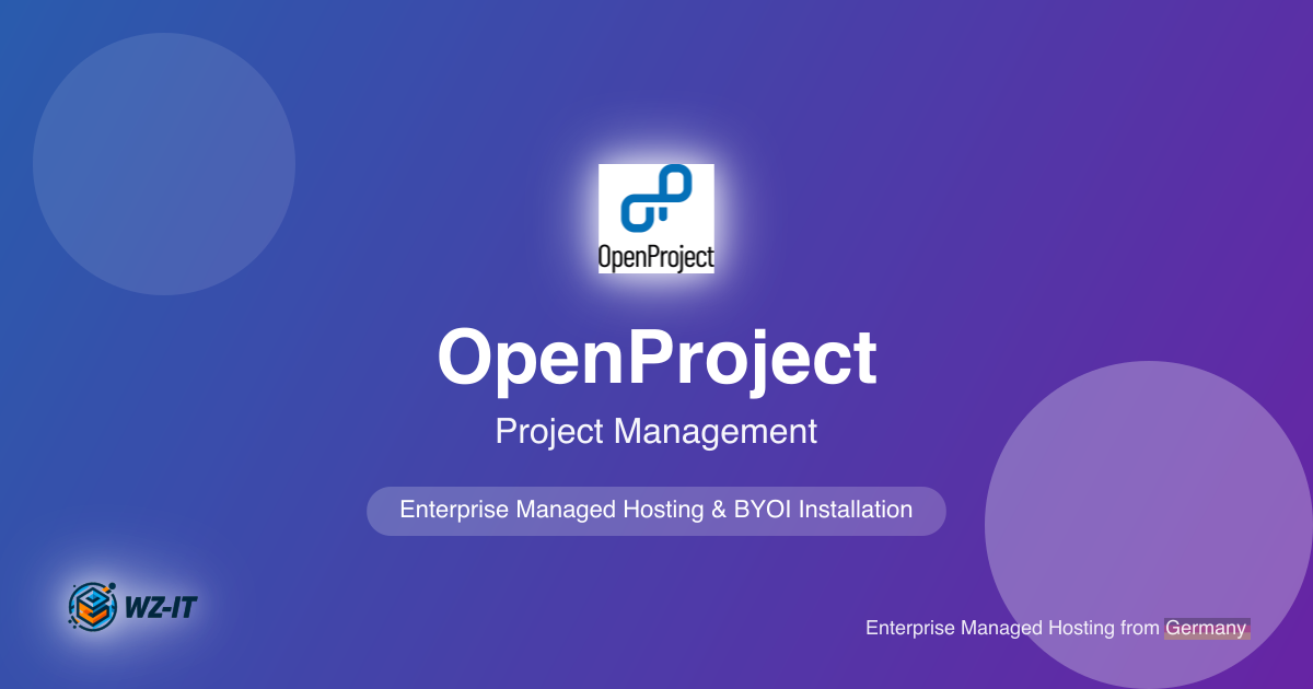 Openproject OpenProject Managed Hosting, Installation & Development