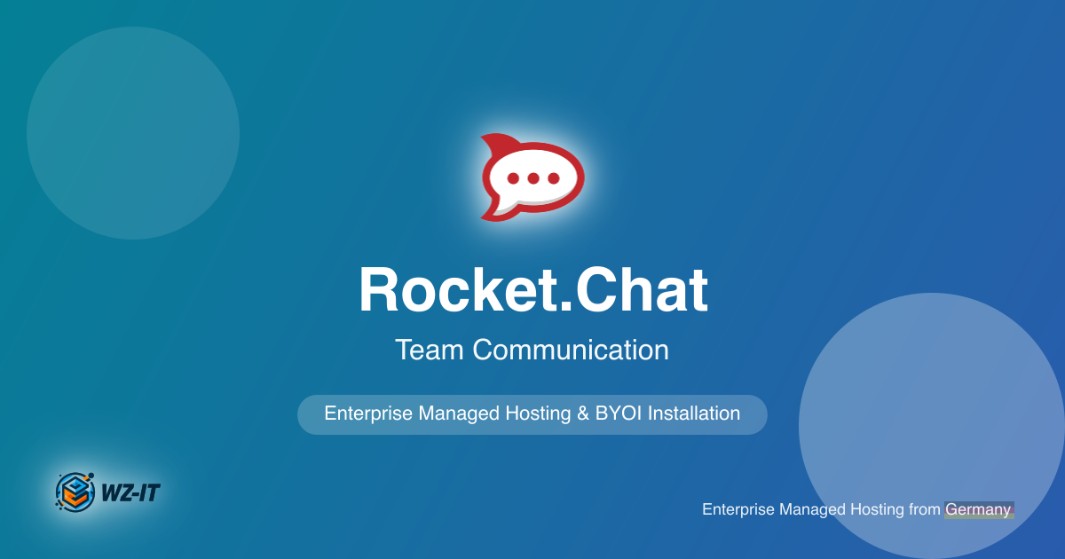 Rocket Chat Rocket.Chat Managed Hosting, Installation & Development