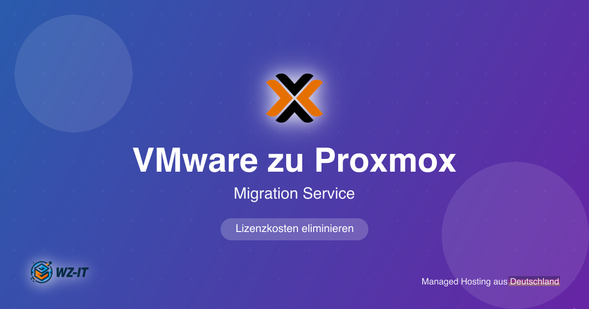 Wir migrieren VMware ESXi zu Proxmox - Lizenzkosten eliminieren | WZ-IT
